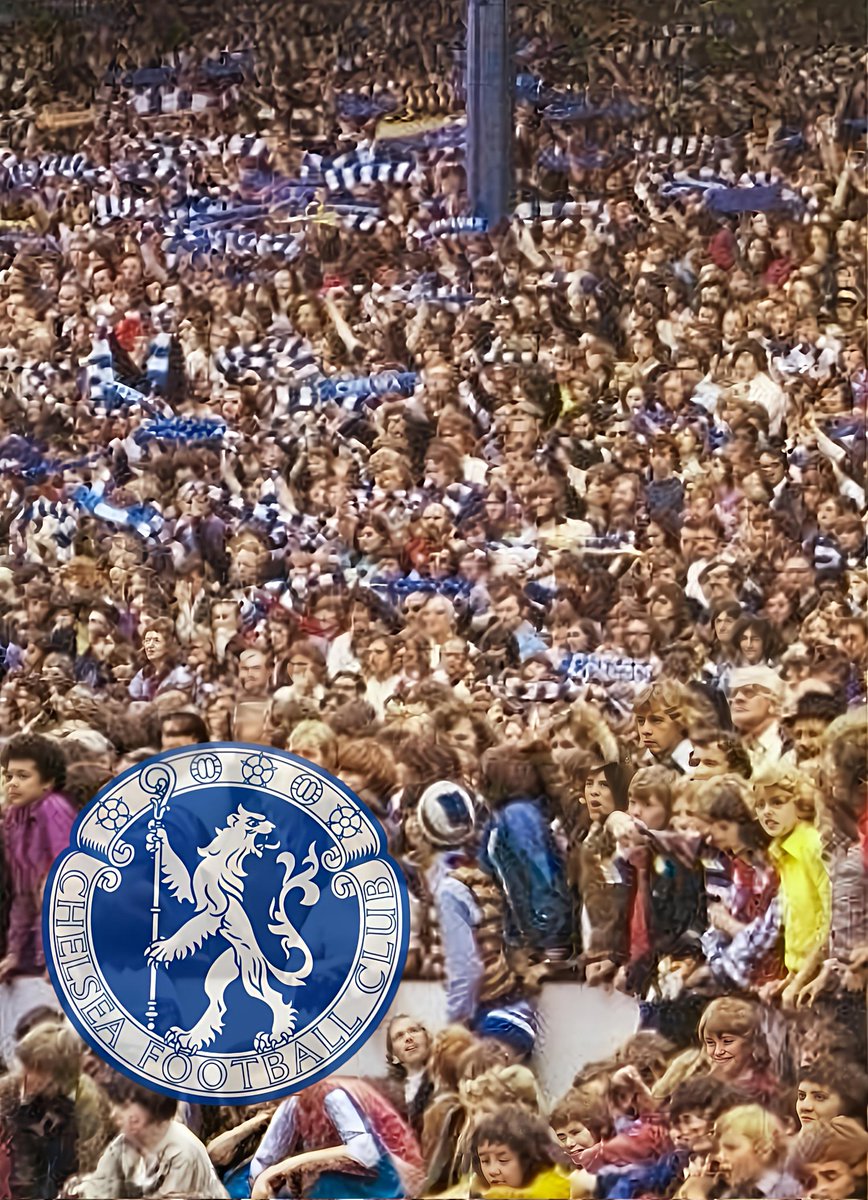 CFCROYALBLUE's tweet photo. How it was. Kids with their mates paying on the gate. Would love to know where big clubs think the next generation of fans are gonna come from https://t.co/koOS5XDXiq