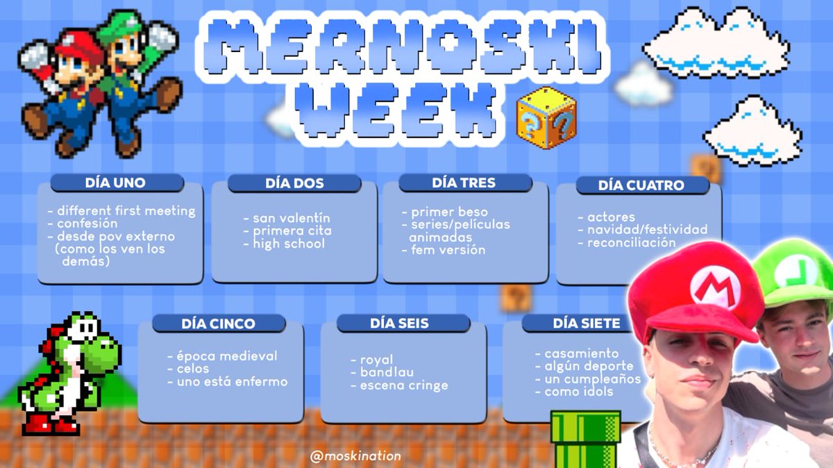 moskination's tweet image. Hola chicas! les queremos presentar MERNOSKI WEEK. 

Dara inicio el 1 de enero con el hashtag #MernoskiWeek 

Les dejamos las instrucciones abajo ⬇️