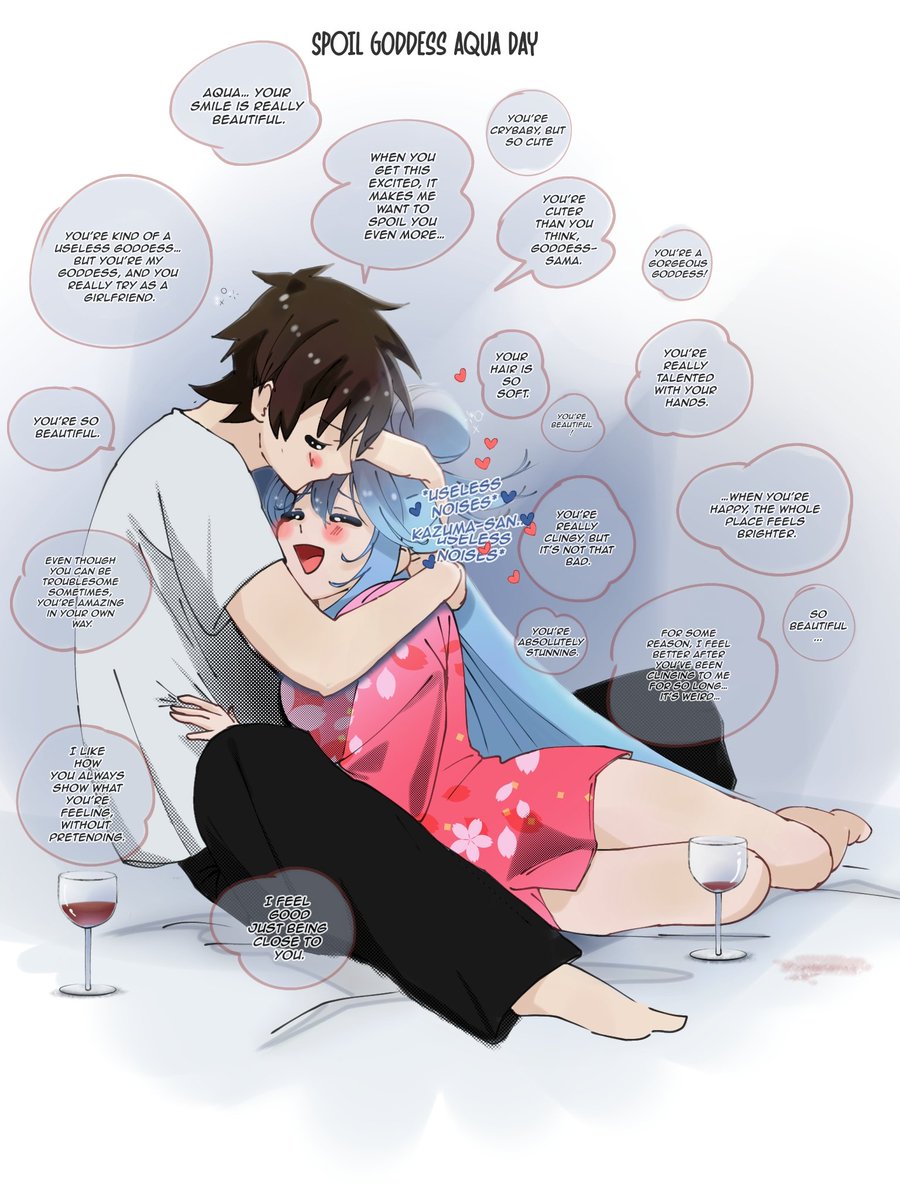 Kotl001's tweet image. Elogiando a deusa Aqua (há versões em português e espanhol no meu Instagram. Esse é meu último desenho do ano, pois eu não queria que o último fosse um desenho "no safe" xD Feliz ano novo a todos!✨✋🐱🤚✨)