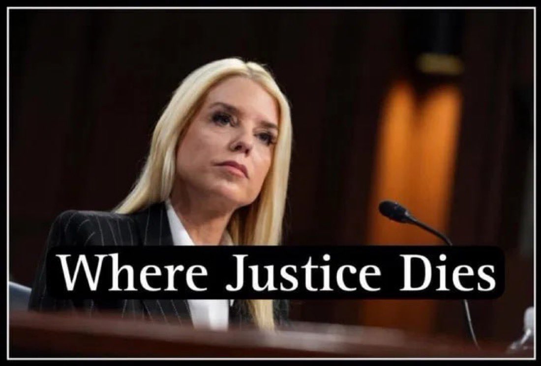 VAMassey17's tweet photo. @AGPamBondi @nickshirleyyy @TheJusticeDept We all know where this goes! 

Bondi WILL NOT do anything about it! https://t.co/fDv8VmvnGB