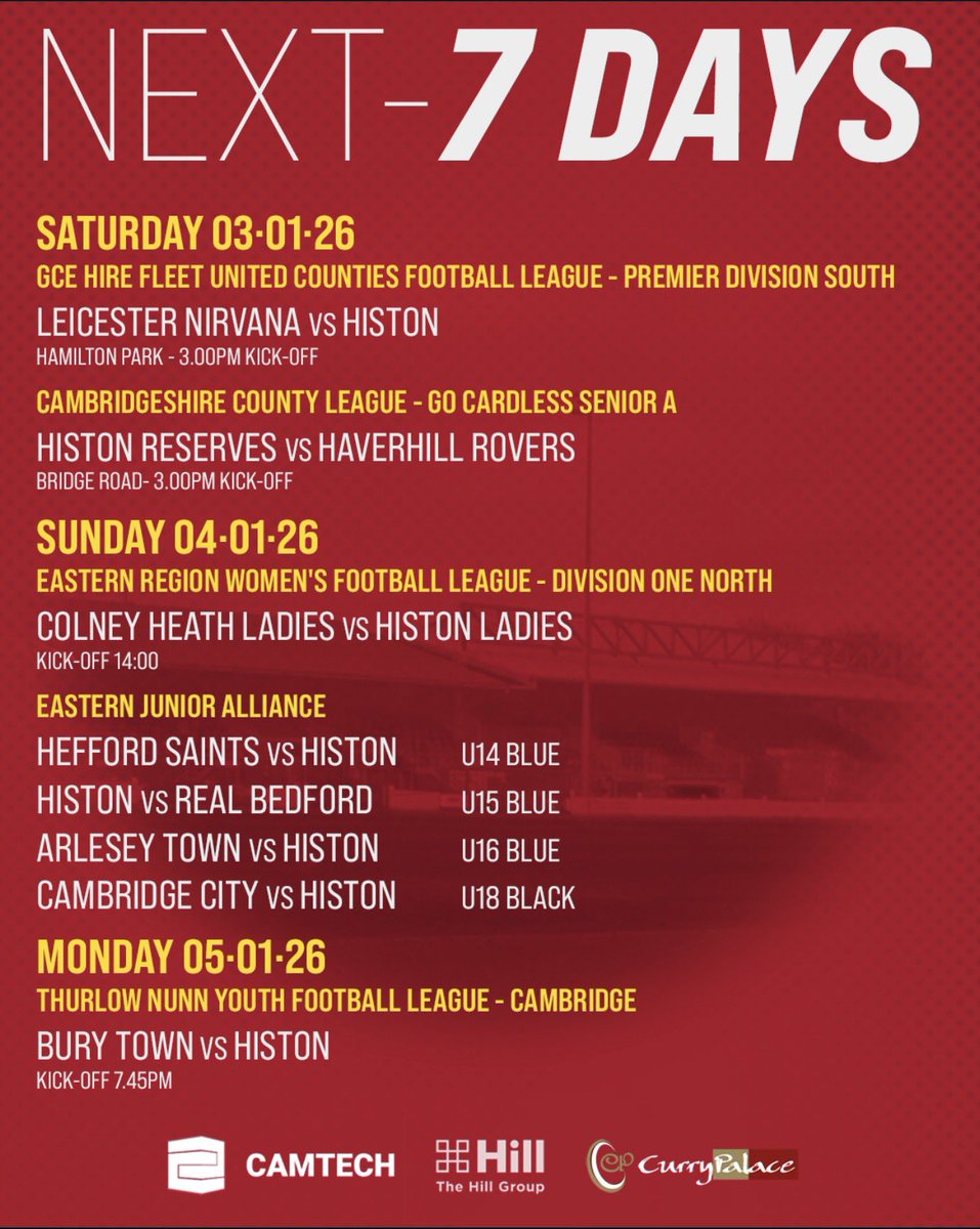 Histon Football Club tweet media