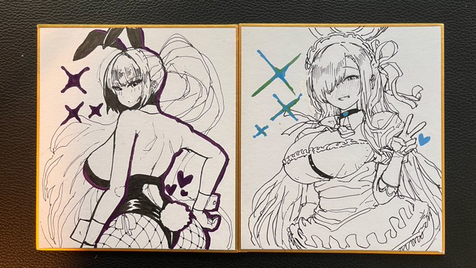 色紙追加。ビッグサイト向かいます。よろしくお願いします 