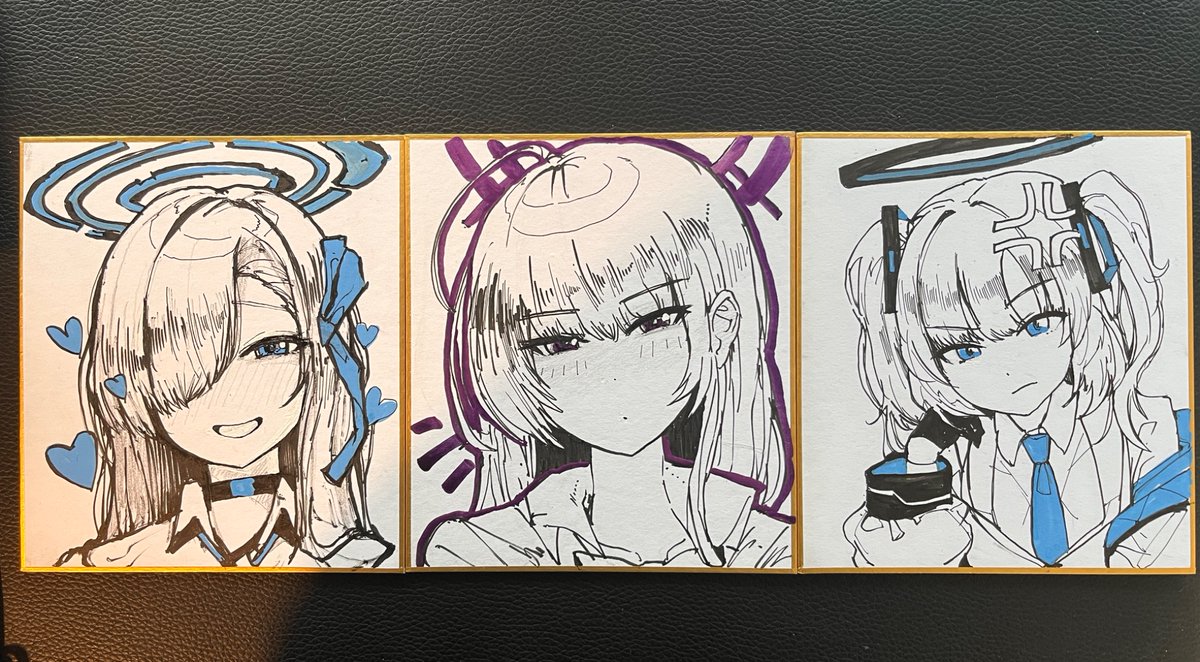 色紙追加。ビッグサイト向かいます。よろしくお願いします 