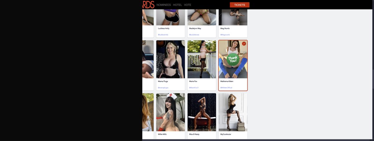 dorianvale06's tweet photo. Just voted for the GOAT @yourbabe_mk for AVN awards favorite female independent creator category! https://t.co/vMmWdgURFY Heres the link to cast your vote! Good luck cutie! https://t.co/9nqg46pN8M