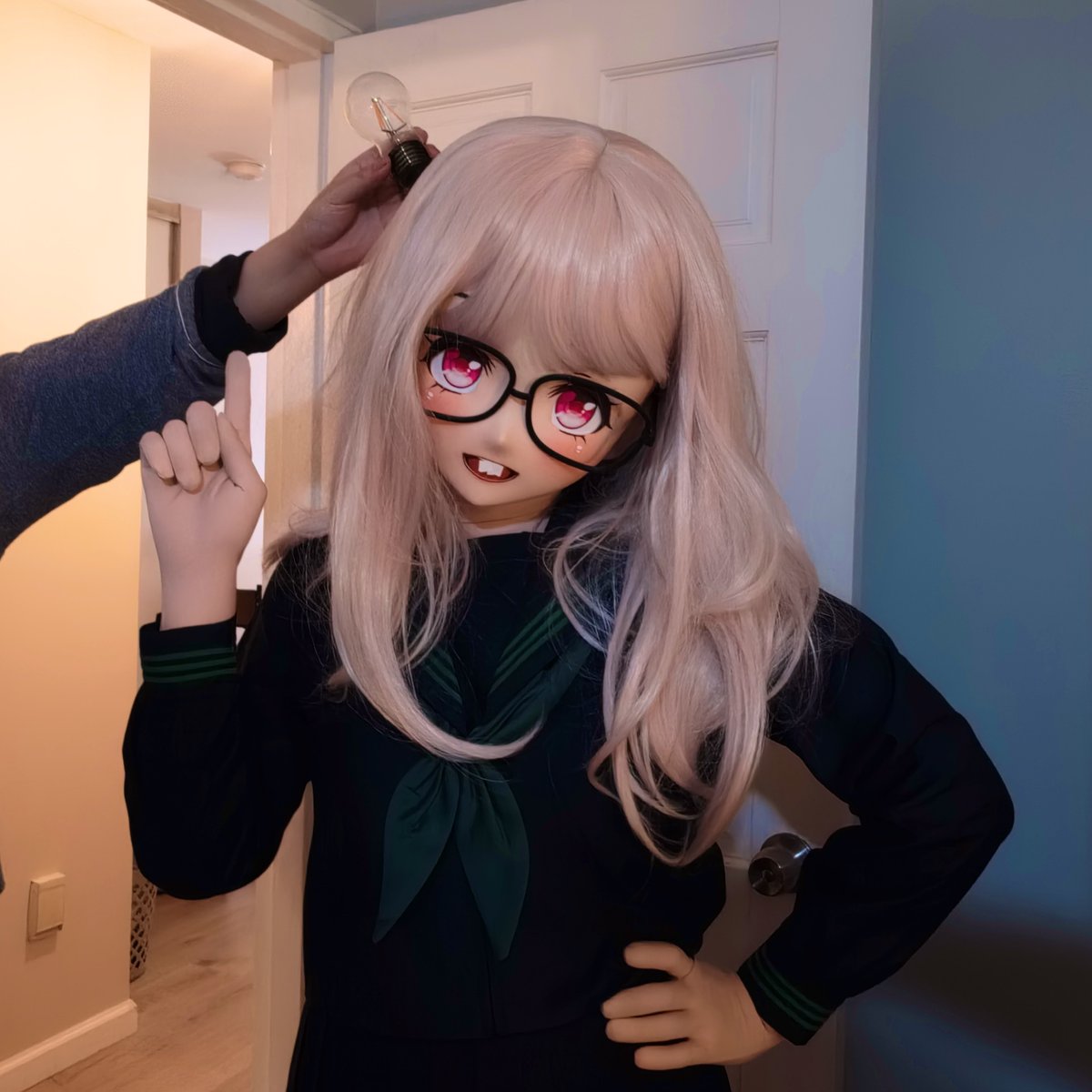 💡️
☝️🤓

感谢 <a href="/KANEKEN47/">KANE 47</a> 的灯泡
<a href="/LearnedToad/">机械神教驻神圣泰拉机械神甫0059</a> 的活儿
<a href="/newpeoplelike/">すうじ</a> 的眼镜
以及 <a href="/Illyasviel2023/">伊莉雅单推人</a> 的摄影233333