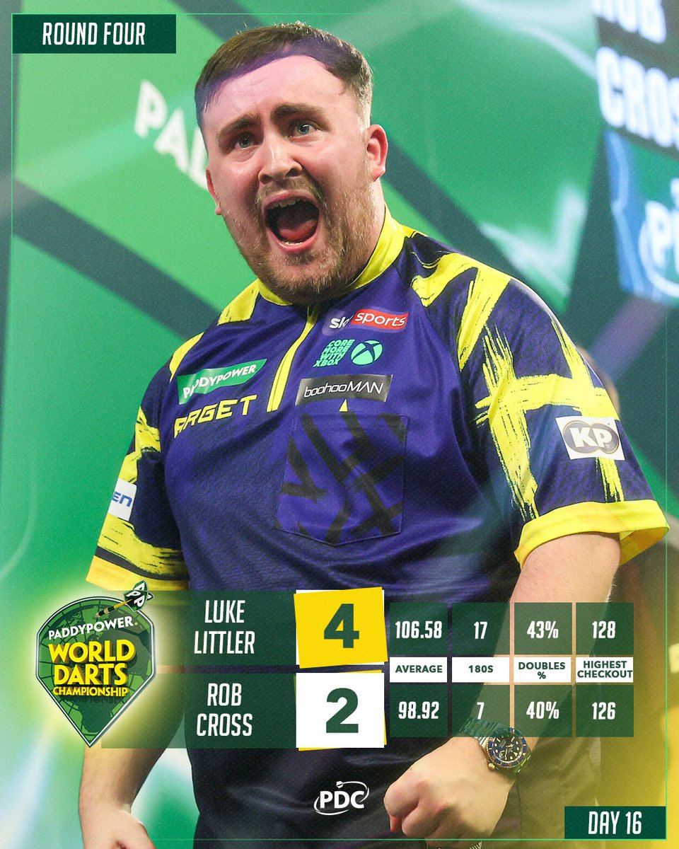 PDC Darts tweet media