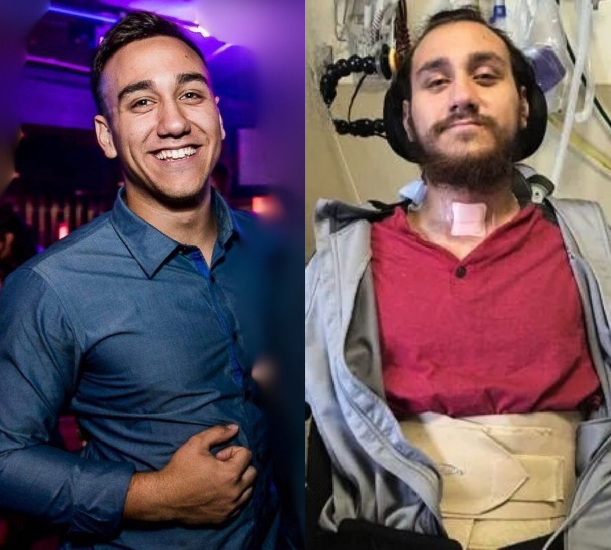 ModdedQuad's tweet image. How a freak accident in 2016 left me paralyzed.

When I was 22, right after graduating from Texas A&amp;amp;M, I was working at a summer camp in the Pocono Mountains. On our first day off, a group of us went to a man-made lake in upstate New York.

We all ran into the water. We weren’t…