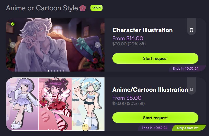 ♡🎁 So...december discounts are almost over!!! Get your commission guys >:3 

vgen.co/nakizaya
 [#artsale #YCH #Commission #YCH #VGenComm]