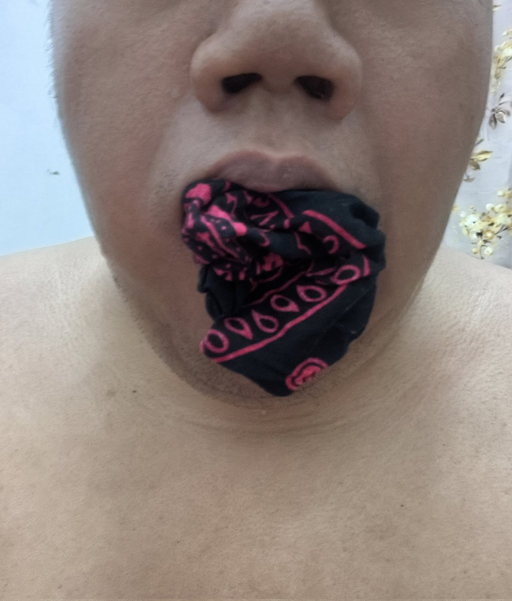 budak_ikat's tweet image. Bandana stuff gag ❤️