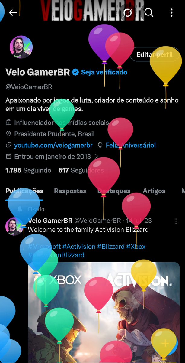 Parabéns pra eu 🎈🎉🎂