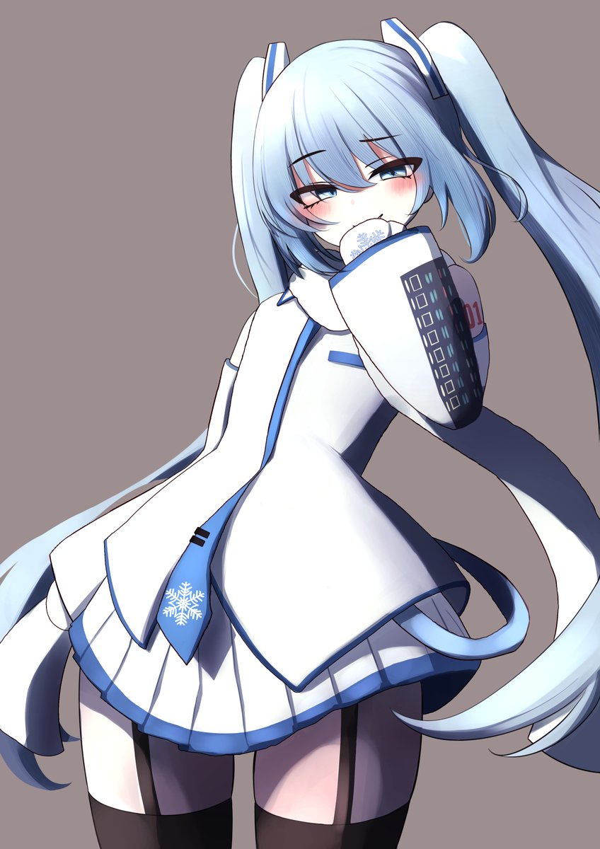 awawa_max's tweet photo. 雪ミク https://t.co/gXlapXIz26