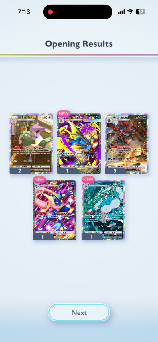 xyzig07's tweet photo. From the Day 7 reward …
 #ポケポケ #PokemonTCGPocket https://t.co/wSVeSWJT1M