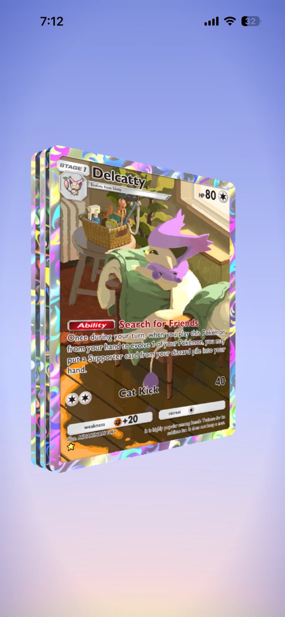 xyzig07's tweet photo. From the Day 7 reward …
 #ポケポケ #PokemonTCGPocket https://t.co/wSVeSWJT1M