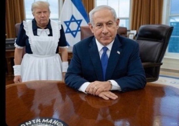 almusawiu2's tweet photo. Trump is a criminal and a foolish old man who serves and supports the criminal Netanyahu, the child killer
#Jerome_Powell #Marchment #Freemasons #Drake_London #Lyme #Lynn #Lioness #Jazzy_Davidson #Blade #Jordan_Peele #Bardot #Trey_Lance #Marcus_Freeman #Donald
@realDonaldTrump . https://t.co/7GnHZtZvNM
