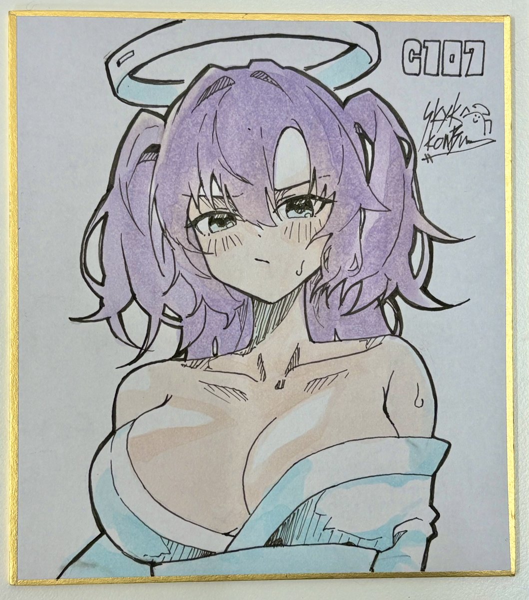 東方　TAM サイン色紙3枚セット サイン色紙3枚だけ描きました！！欲しい方はお早めに〜❕