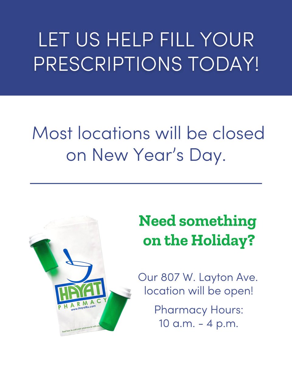 Hayat Pharmacy tweet media