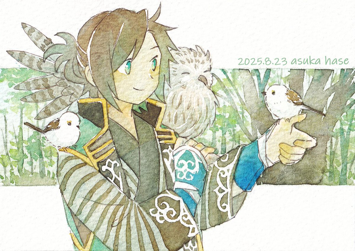 #2025年自分が選ぶ今年の4枚
作品を見てくださりありがとうございました。これからも描き続けたいです。