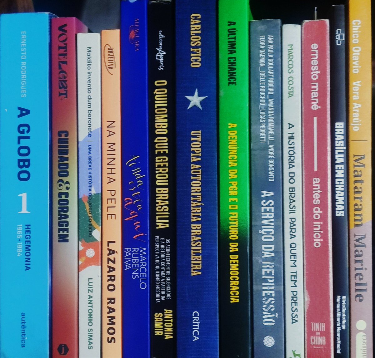 DFProfessor's tweet image. 2025 foi um ano de muitas releituras, para escrever  "Brasília em Chamas" a quatro mãos com @alirio.couto e publicado na @editoradialogofreiriano mas, houveram algumas aquisições e presentes, 13 no total treze fiquei acima da media nacional de 3,96 livros/ano por pessoa‼️✊🏳️‍⚧️🏳️‍🌈🇧🇷
