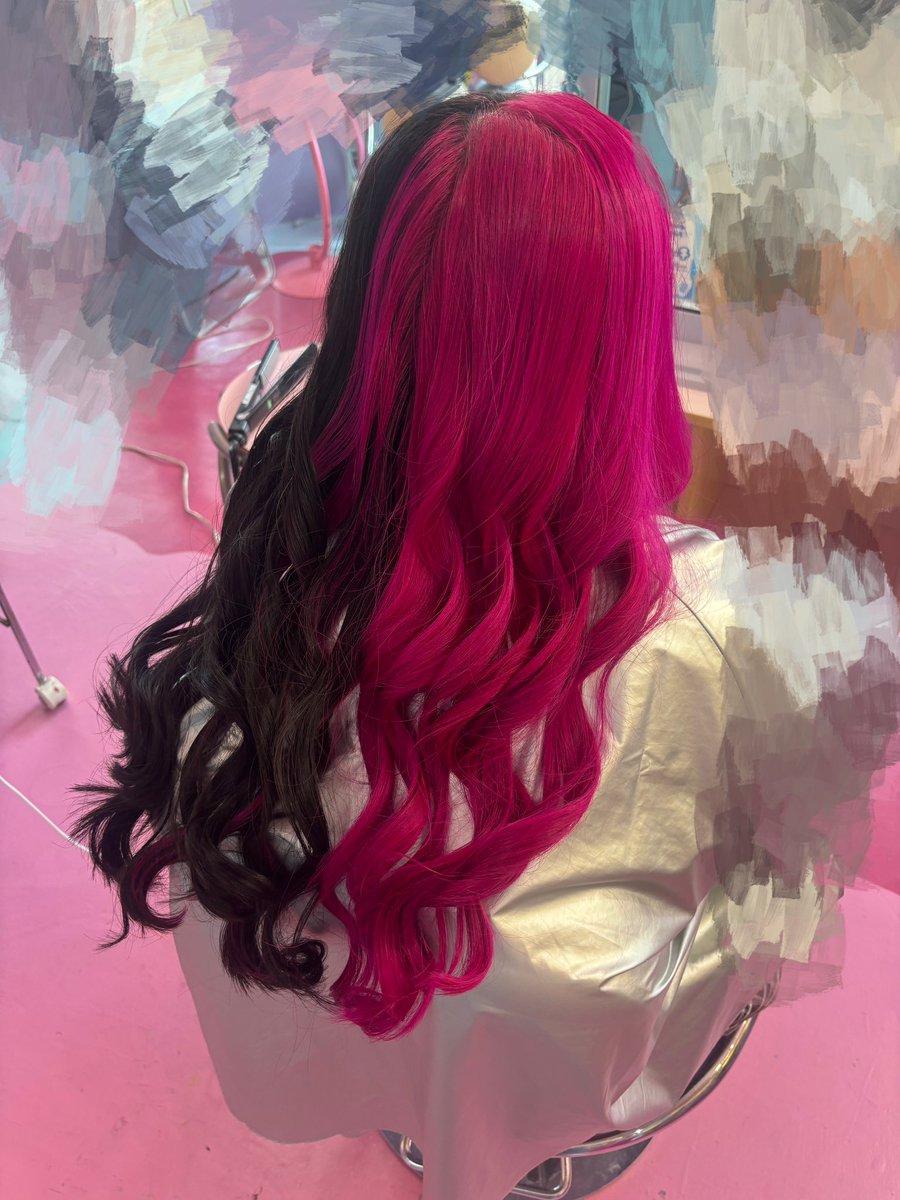 おはよお´ω`)ﾉ 年内のうちに…！と思って髪を染め直してきました❕ もう