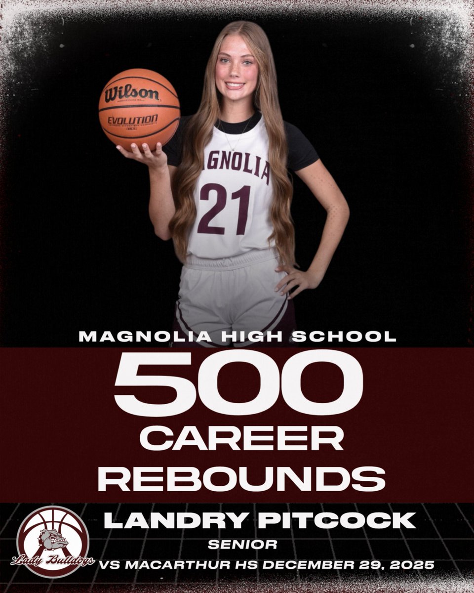 MagnoliaGBB's tweet photo. Congratulations, Landry! We are proud of you! #buydirt #beabulldog @MagnoliaHighTX @MagISDAthletics https://t.co/c2MUv79MdW