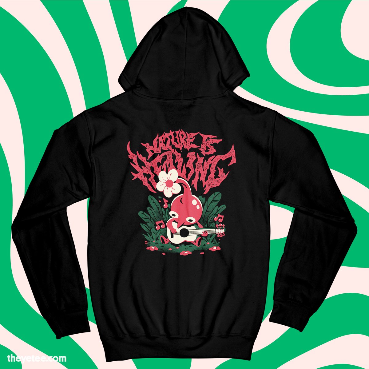 「He sings for the trees! Designed by and 」|The Yetee 🌈のイラスト