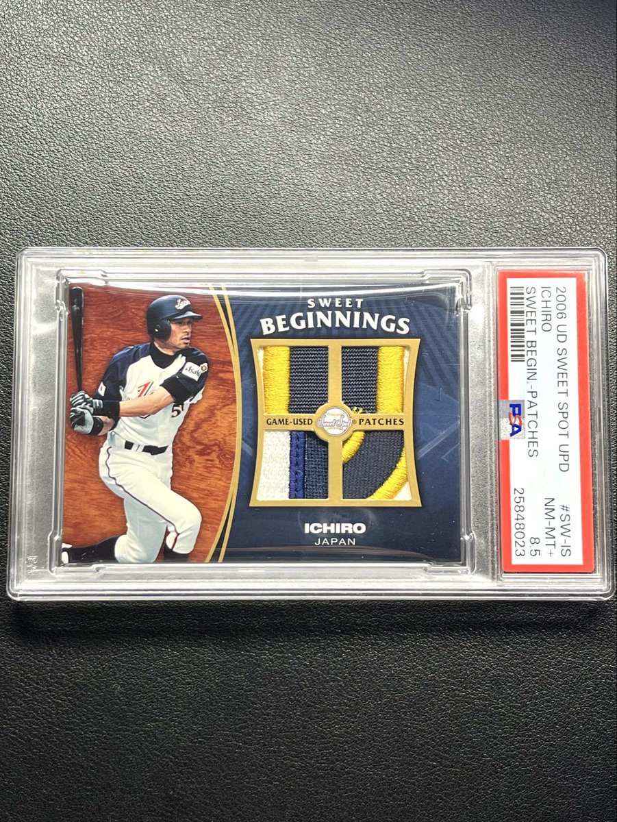 My favorite Ichiro pickup of 2025 
Game used patches from the inaugural WBC