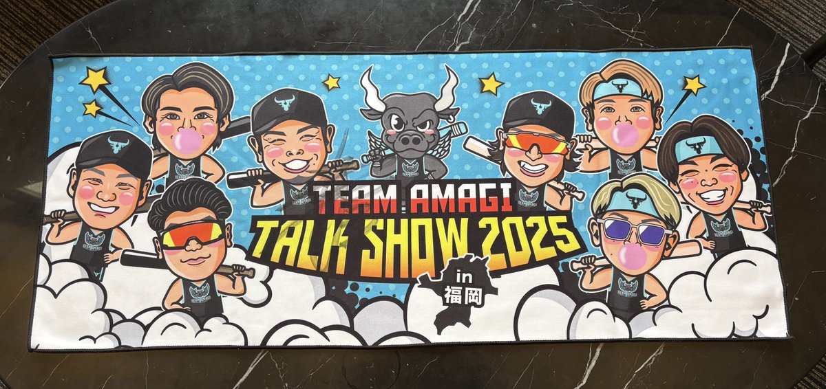 takafullc2's tweet image. 【プレゼントキャンペーン🎁】

「チーム天城トークショー2025 -福岡遠征-」のフェイスタオル

#近藤健介 選手のサイン入りを抽選で1名様にプレゼント！

応募方法
✅当アカウントをフォロー👍
✅この投稿をいいね＆リポストで応募完了

〆切：1月5日

#sbhawks #ソフトバンク