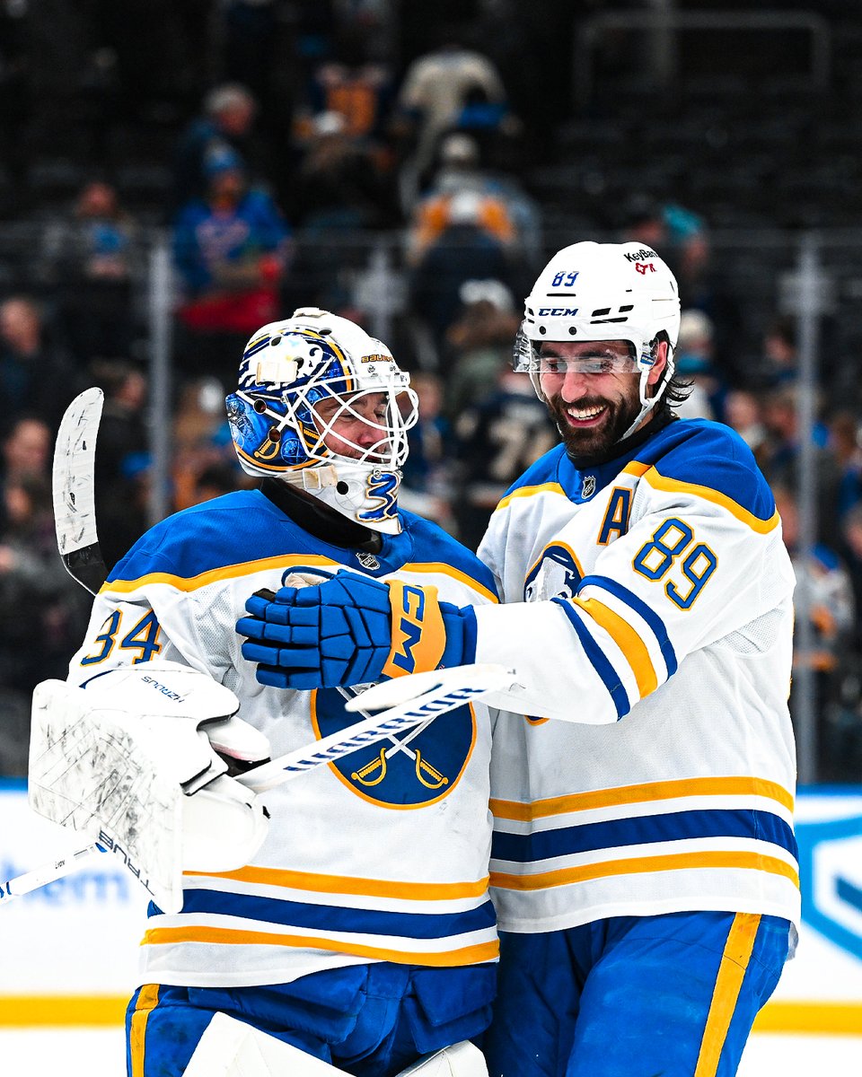 NHL's tweet image. How are we feeling, @BuffaloSabres fans? 9️⃣