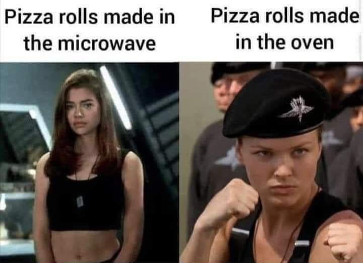 Aslans_Return's tweet photo. Hey Daub !!!! @TheResoluteLife 
Knowing OUR WEE-MAN'S LOVE of pizza rolls ... Just wondering which team he's on ...
#TeamDizzy @DinaMeyer 
Or
#TeamCarman @DENISE_RICHARDS 

The fate of the Federation hangs in the balance. 

#WouldYouLikeToKnowMore https://t.co/sXvHbeLLWA