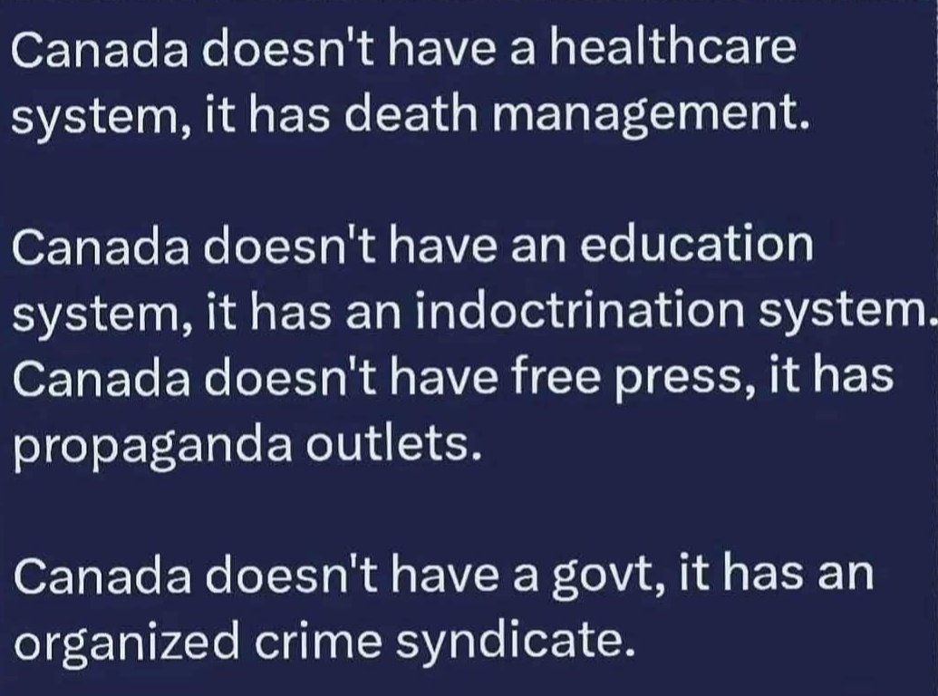 This person nails it.. Canada in a nutshell!