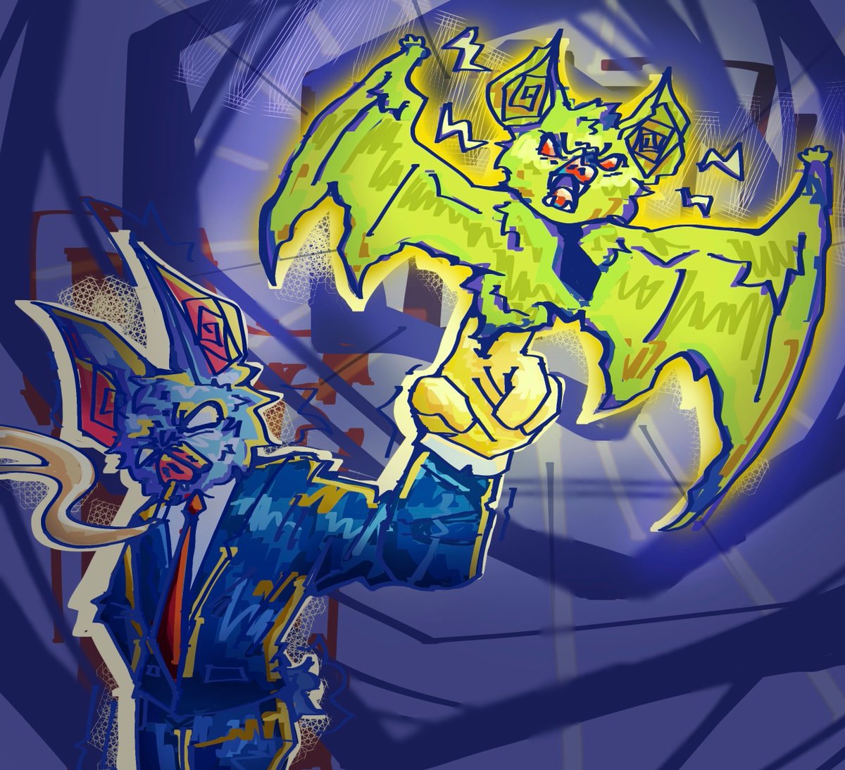 RatOnWheelz's tweet image. BAT SIGNAL [half man half bat ALL FREAK (im sick af)]

#SonarDispatch #dispatchfanart #sonar #dispatch