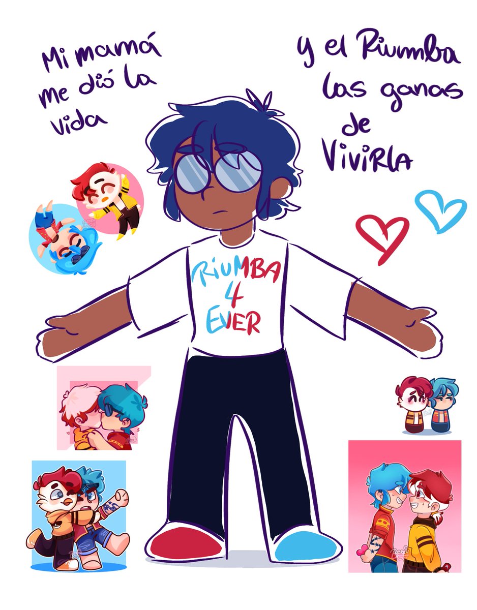 Mentira, pienso en el ship y me dan ganas de romper todo

#Riumba