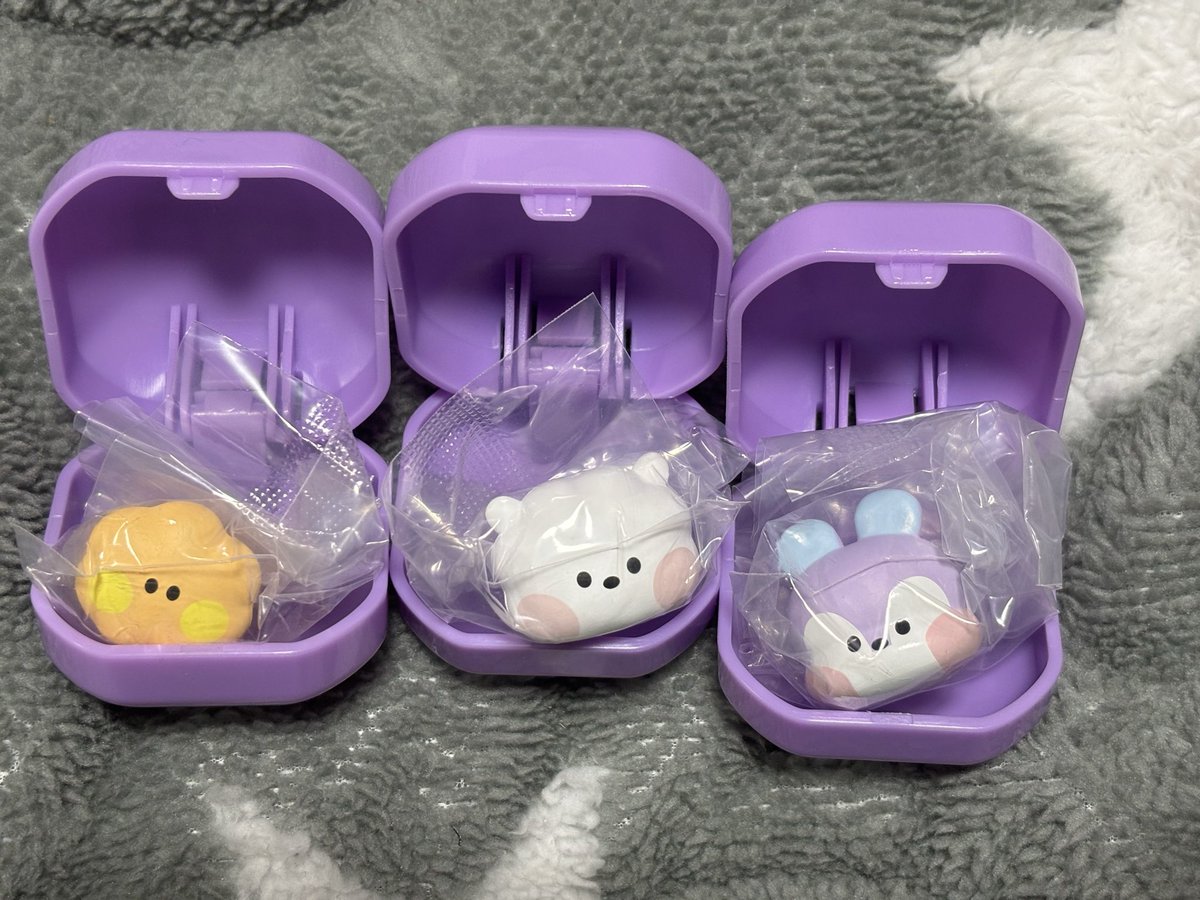 BT21  ぷくっとリング　交換

【譲】SHOOKY、MANG、RJ
【求】CHIMMY、TATA、COOKY

リングのみ郵送にて交換希望

#BT21交換
#BTS交換