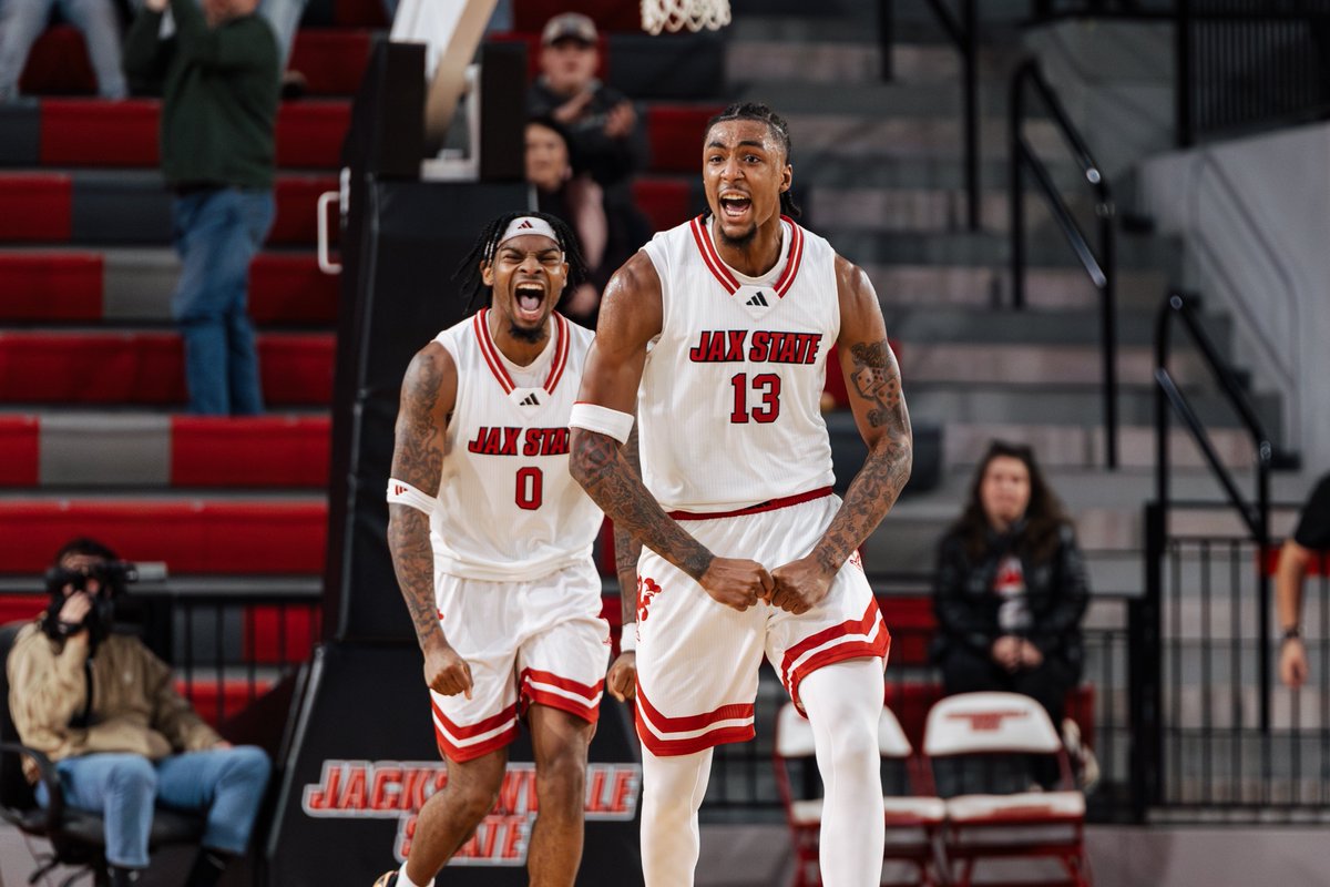 JaxStateMBB's tweet image. 1⃣-0⃣ in @ConferenceUSA Play ‼️

#StayCocky 🐔 | #FearTheBeak 👌