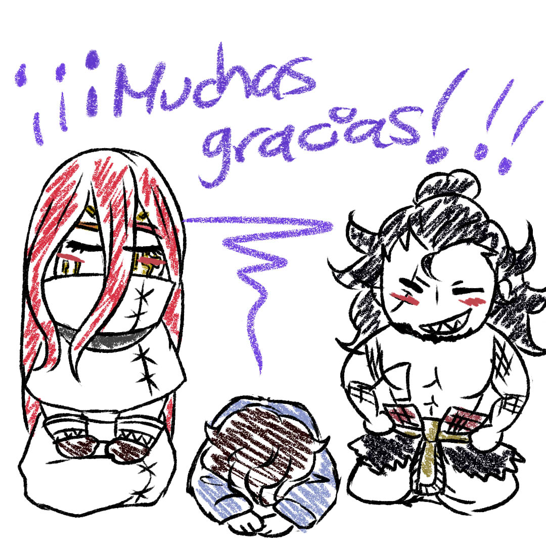 Puse en pausa mis garabatos thorlu por mierdas q pasaron, sin embargo, no puedo dejar pasar en agradecer a todas las personas amables, ya sean mutuals o q apenas van conociendo mis fanarts, por el apoyo y amor a la ship 🫶🫶🫶💕💕💕 mi eterna gratitud hacia uds
#snv #thorlu