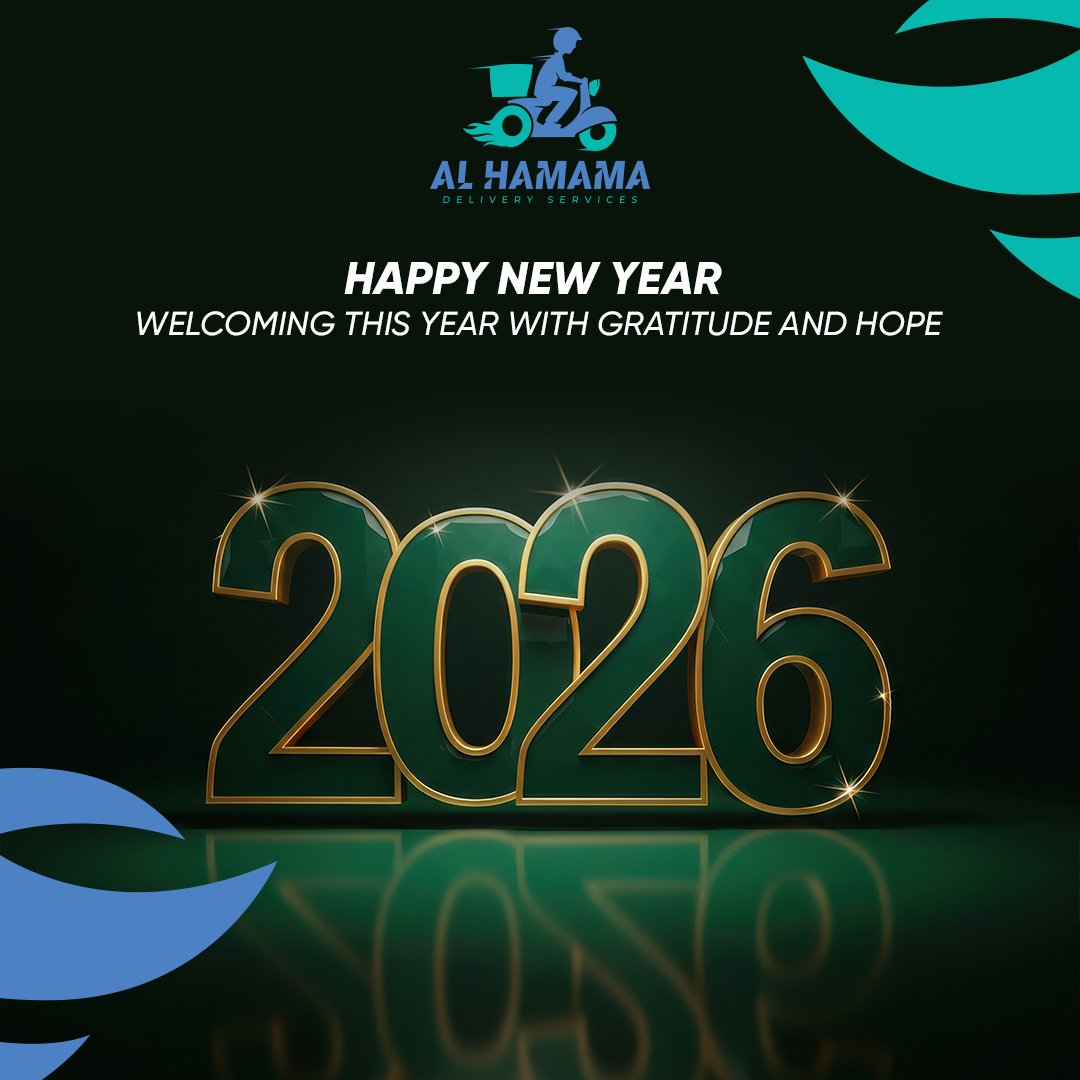 A sincere thank you to our valued clients and partners for making 2025 a year of progress, trust, and shared success at Al Hamama. Your confidence in our team, riders, and delivery solutions inspires us to raise the bar every day.