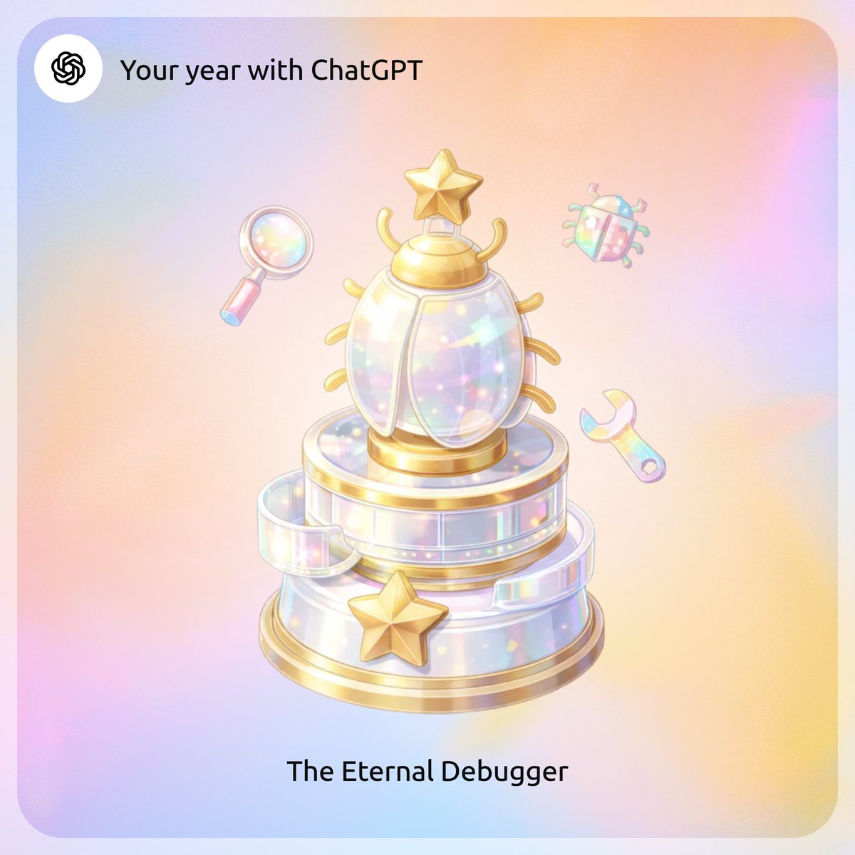 Yeah! If the award was real.