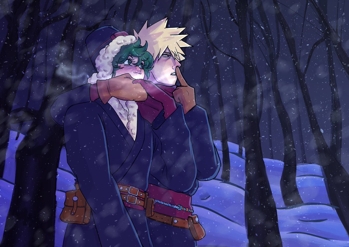 #bkdk #ktdk 
❄️my part of the <a href="/bkdkreverse2025/">BKDK WINTER AU: Reverse Bang 2025</a>
in collaboration with <a href="/VoRPaL808/">Full Moon Rising ✴️❇️ working on Sunsets 🌅</a> who's work is linked below!! ❄️