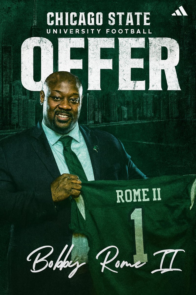 Blessed to have received a Division 1 offer 
From Chicago State!!!  #AGTG