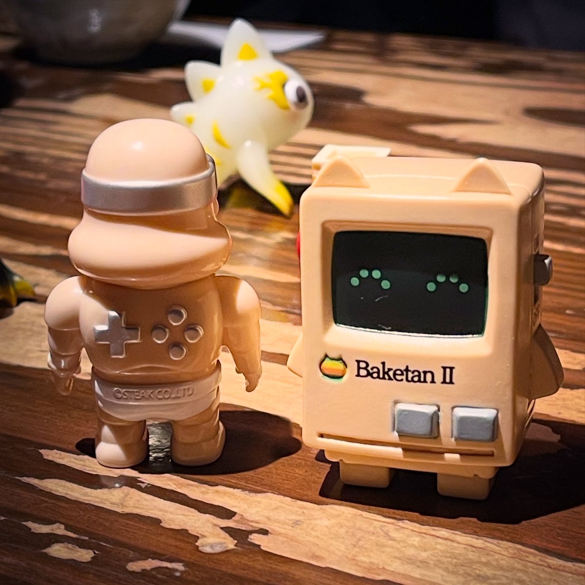 バケタンブログ バケタン2号 レトロイエロー Cセット ソフビ バケタンブログ バケタン2号 レトロイエロー Cセット ソフビ