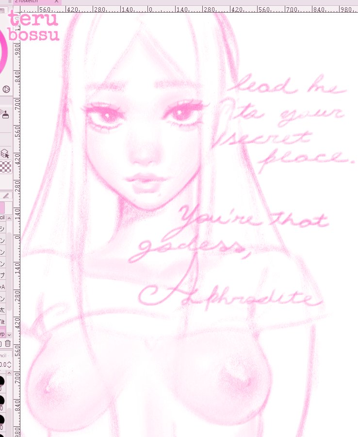 terubossu's tweet photo. sketching ♡ https://t.co/a21ANf8Boq