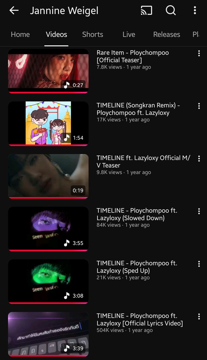 janninew_id's tweet image. Just like on YouTube, all the Music Video for all of her new songs from Location to Liar of The Year disappeared, leaving only teasers and behind the scenes footage.

📎youtube.com/@jannine_weige…

#JannineWeigel #พลอยชมพู #Ploychompoo