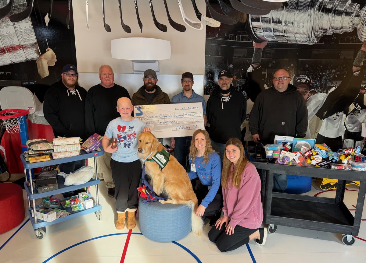 Earlier this month, the Fargo team made a monetary donation to the Sanford Children's Hospital, as well as a Christmas present to the 58 children who were staying at the hospital. 

Thank you to everyone at SCH for the care you provide the children in our community!