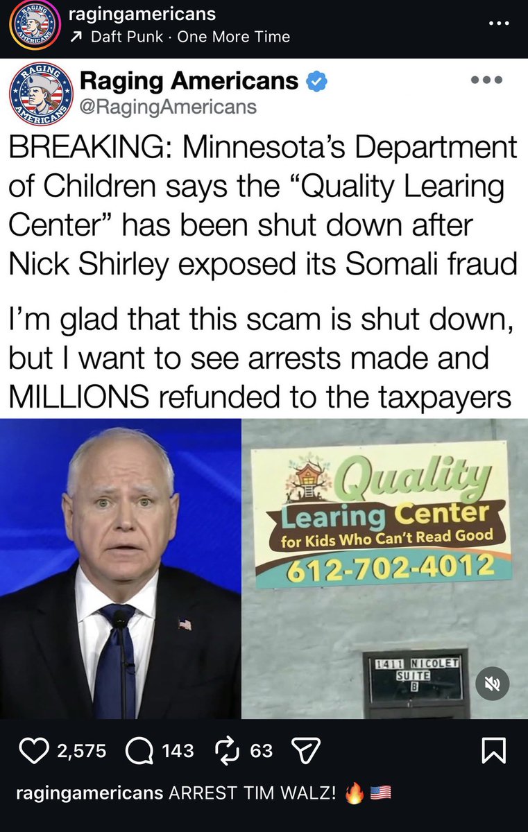 quantdan1's tweet image. RagingAmericans account (one of the first posters of Franklin) Continues posting $Somali Fraud