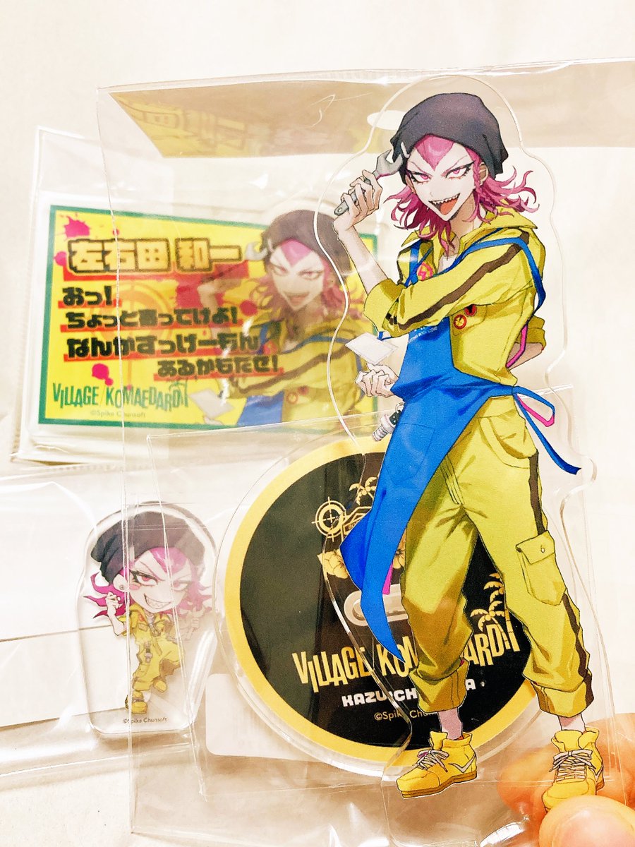 我が家に🔧君が来てくれました😭✨アクリルブロックちいこくて本当に可愛い…まつ毛ばちばちギラギラ🔧君大好きですｱﾘｶﾞﾄｳｺﾞｻﾞｲﾏｽ😇😇😇