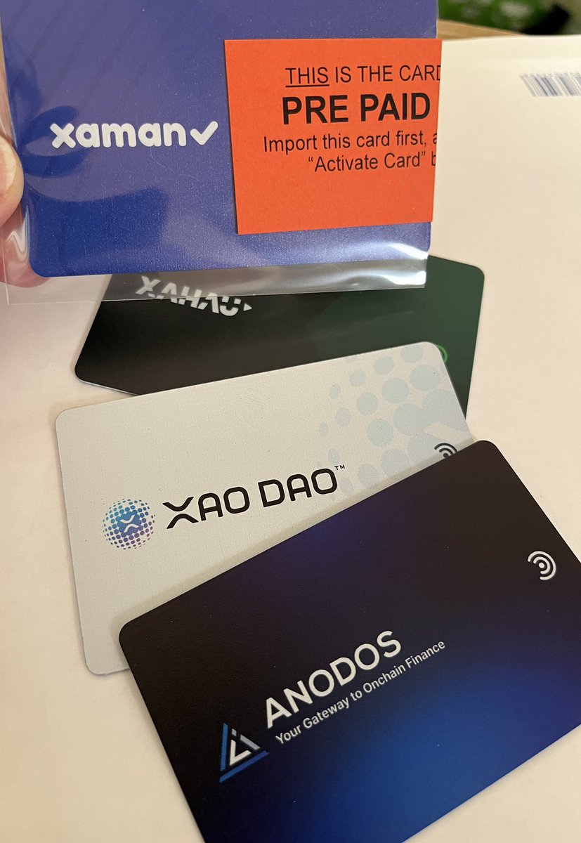 sentosumosaba's tweet image. Keeping Assets Secure,
#selfcustody with @Tangem 
🙏 @XamanWallet | @WietseWind  
All arrived