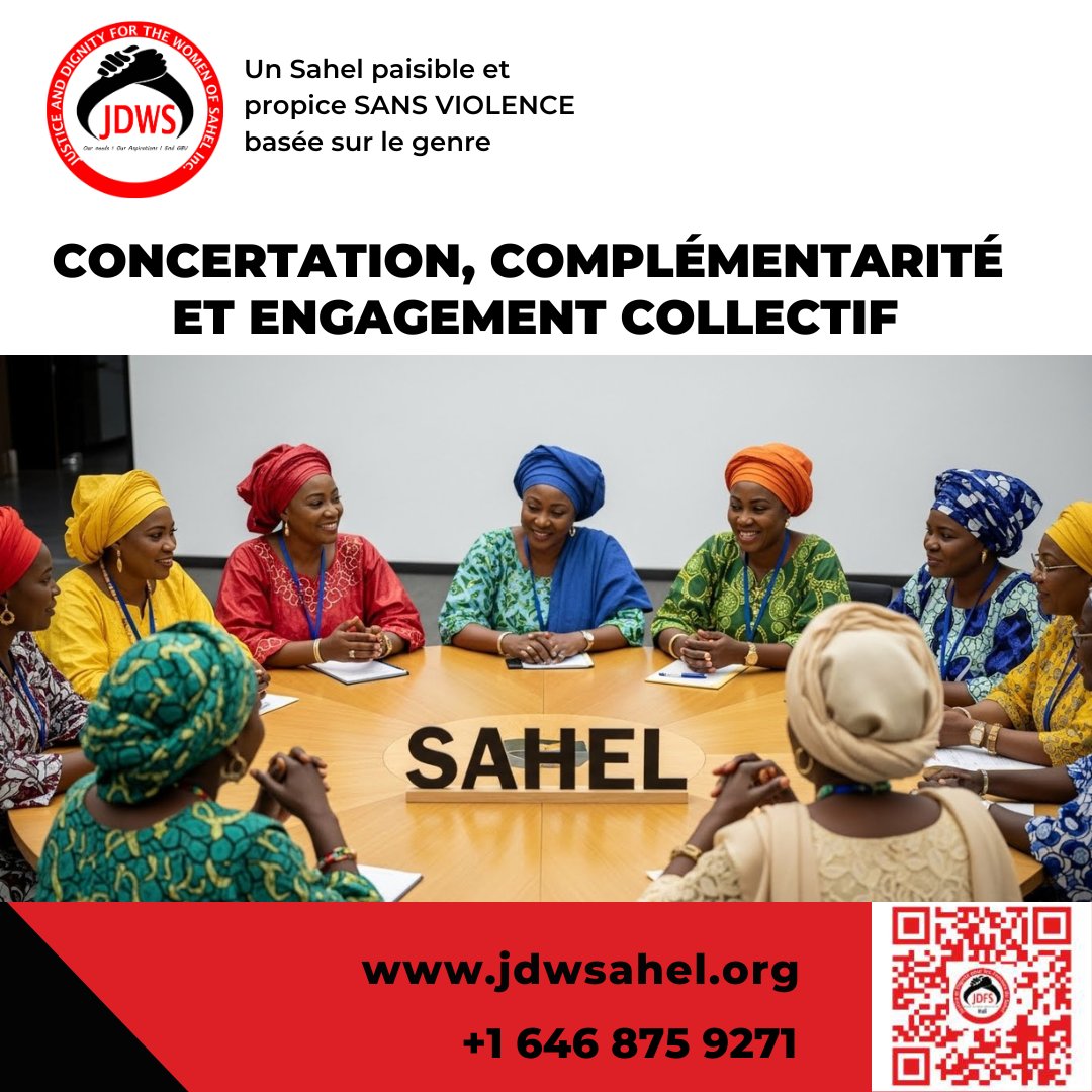 En 2025, #JDWS a contribué à des espaces de dialogue et de #plaidoyer #régional pour renforcer la protection et la dignité des #femmes et des #filles du #Sahel. Ce travail se poursuivra en 2026, dans un esprit de concertation, de complémentarité et d’engagement collectif.