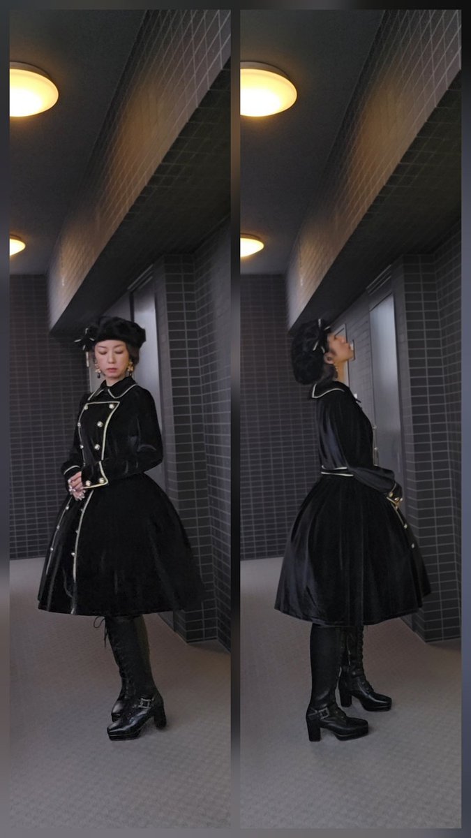 Luxmira 黒いファーボンネット“ Fée noire” 1月中旬納品キャンセル分※黒いファーボンネット“ Fée noire” | Luxmira