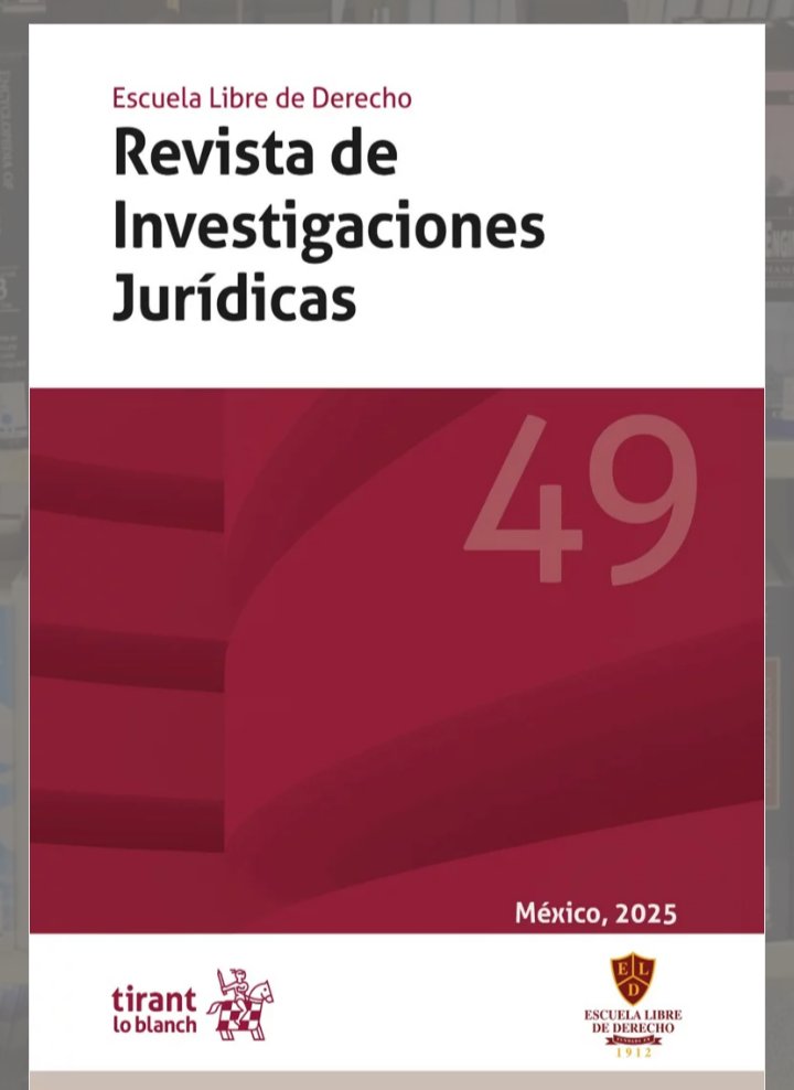 erick_mena's tweet photo. Comparto la liga donde pueden consultar gratuitamente los 49 ejemplares de la Revista de Investigaciones Jurídicas que publica la @eld_oficial desde 1977:

https://t.co/H2bYxQC26K https://t.co/bpf92hvllR