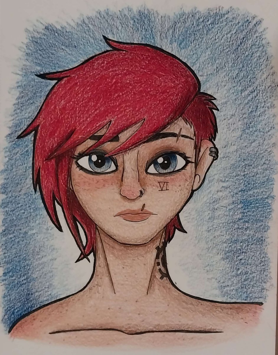 VampireLogicArt's tweet photo. Vi Arcane

The camera simply doesn't do it justice. It looks way better in real life. I REALLY need to get a scanner for my office.

But here's my favorite Arcane girl!!!

#ViArcane #Arcane #ArcaneLeagueOfLegends #TraditionalArt #NoAI #NoAIUsed #NathanGrim #VampireLogic https://t.co/2kSW3Rdi7Q